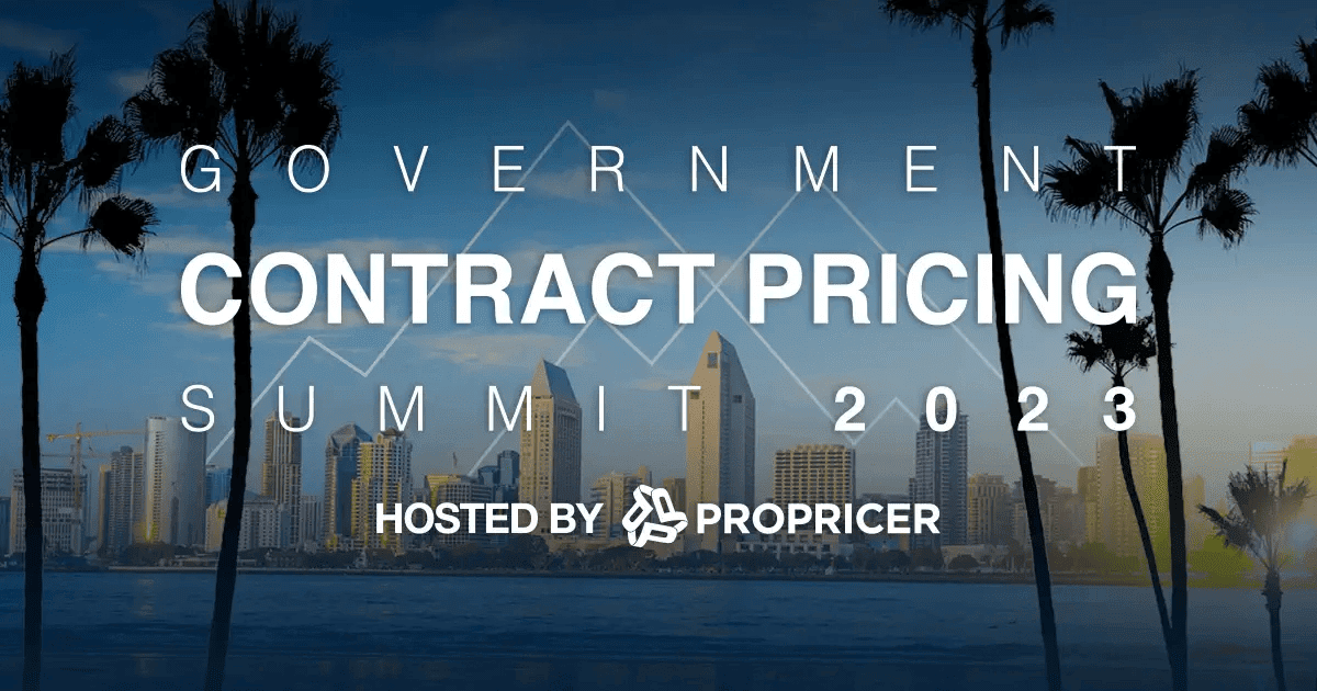 Government Contract Pricing Summit 2023