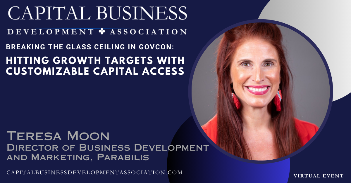 Capital Business Event featuring Teresa Moon from Parabilis