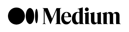 Medium Logo in Black